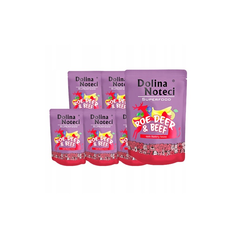 DOLINA NOTECI SUPERFOOD SARNA WOŁOWINA 10x300G