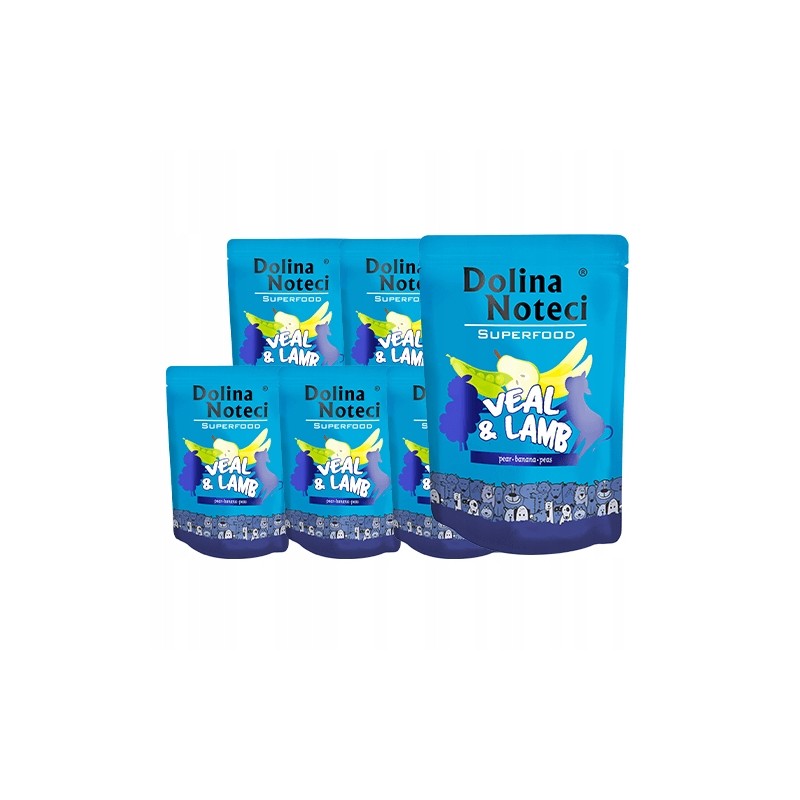 DOLINA SUPERFOOD CIELĘCINA JAGNIĘCINA 10x300G