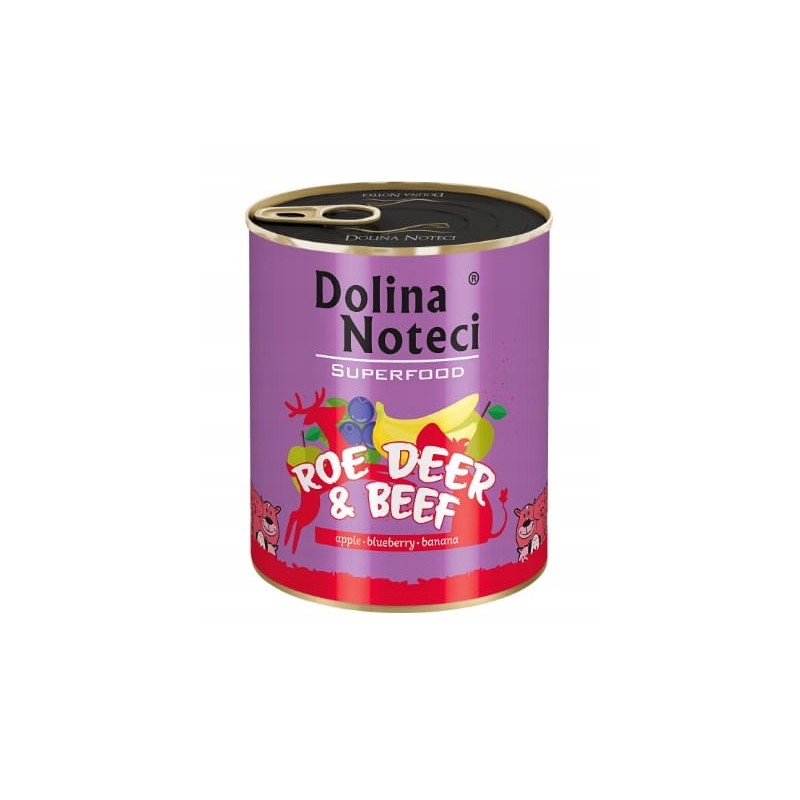 DOLINA NOTECI SUPERFOOD SARNA WOŁOWINA 800G